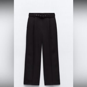 Zara Black Wide Leg Pants